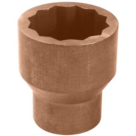 Pahwa 1" Drive, Metric Socket, 12 Points, QTi Non Sparking, Non Magnetic Socket 1" (Bi-Hex) - 26 mm SC-5026